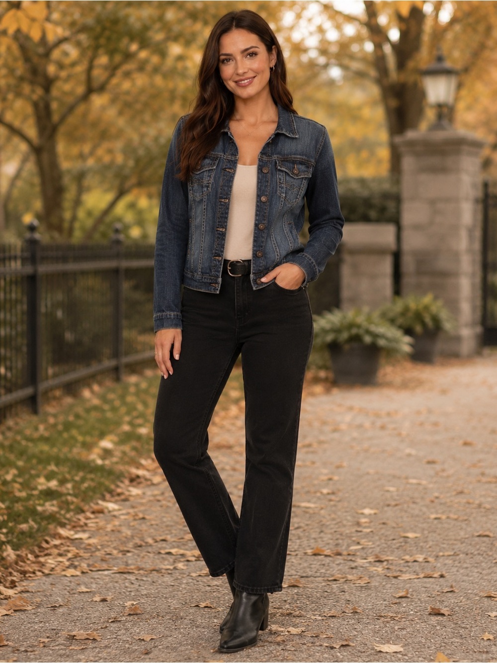 Maurices Blue Jean Jacket